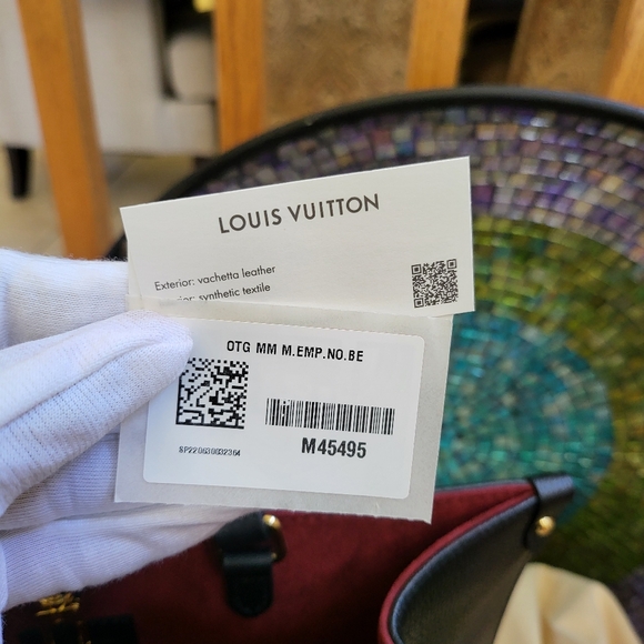 🔥NWT Louis Vuitton Bicolor monogram Empreinte leather OnTheGo MM Microchipped - Picture 4 of 16